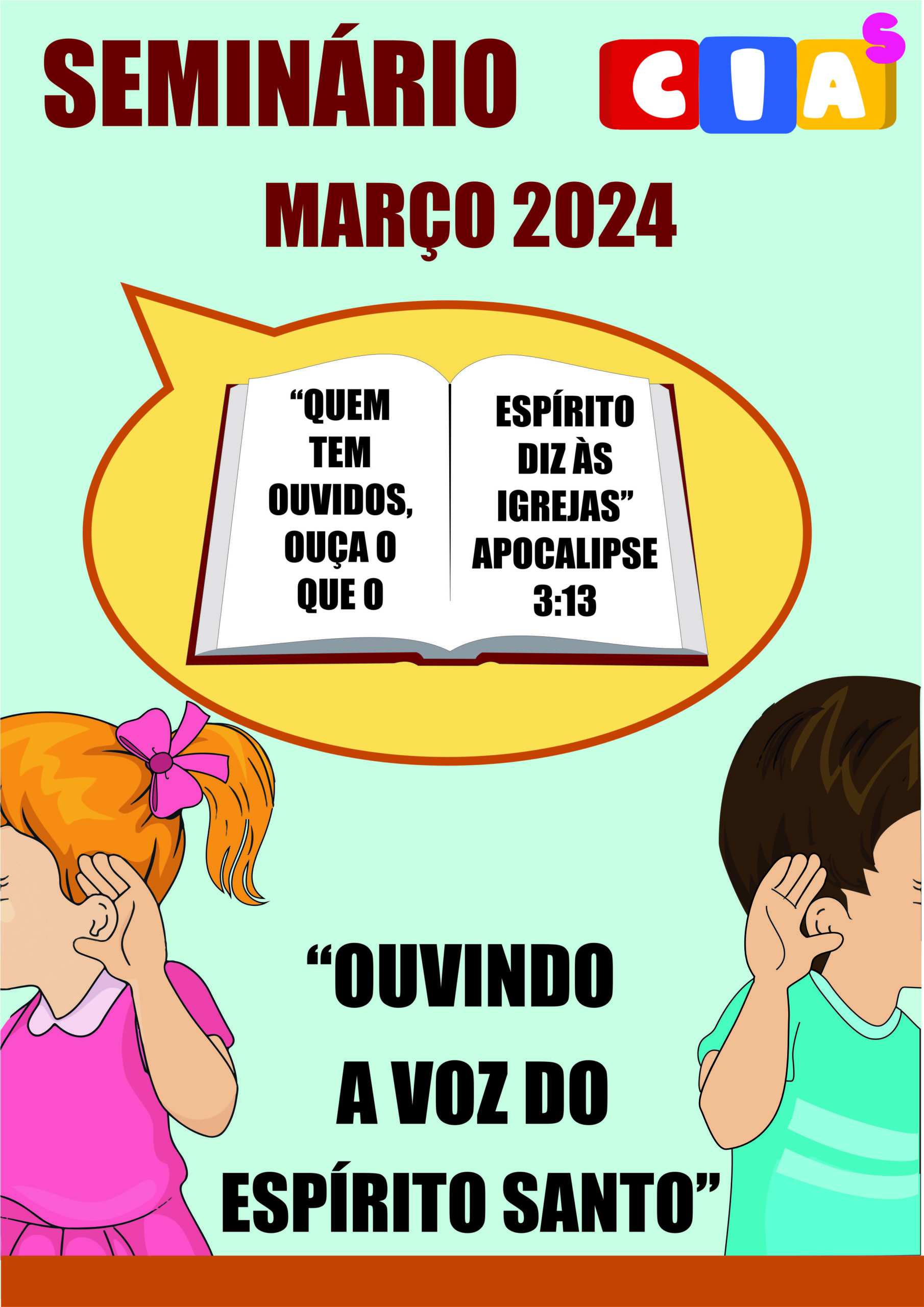 Arte cartaz Seminário março 2024